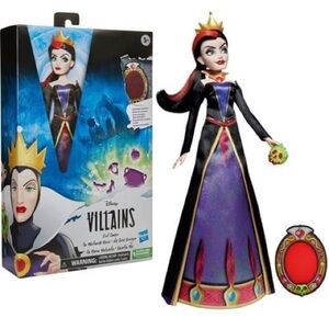 Disney Villains Doll with Black and Red Ensemble